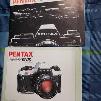 Pentax camera books lenses and accessories and program plus
