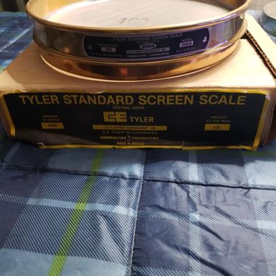 Tyler standard gold sifting sieve Newell's stock