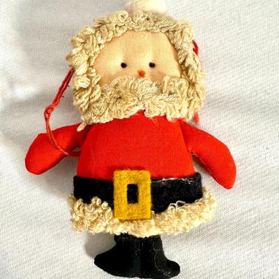 Lot of 1970's Vintage Santa Clauses