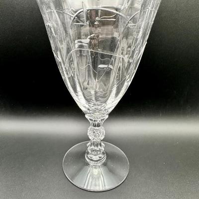 1940â€™s Crystal Stemware (6) in Mulberry by Fostoria