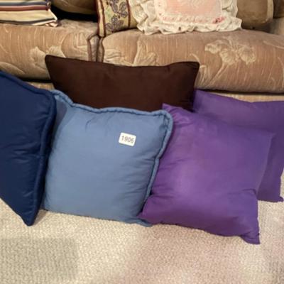 Throw pillows