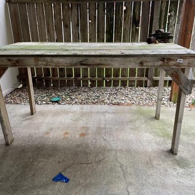 Outdoor workbench