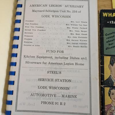 More Vintage Cookbooks, Lodi American Legion