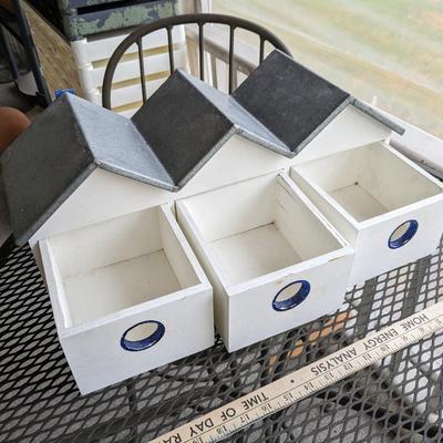 Cute Birdhouse Drawer Storage