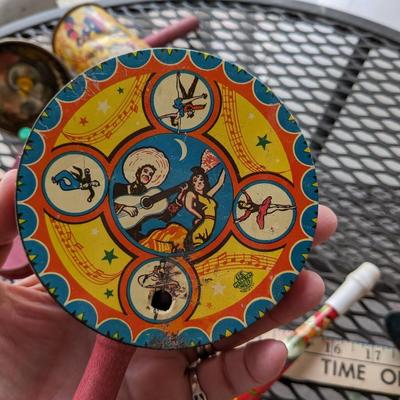 Collection of Vintage Noisemakers