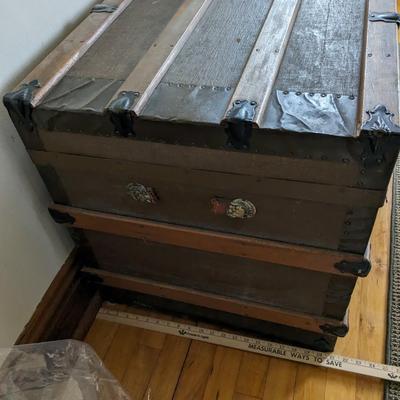 Well Preserved Antique Trunk