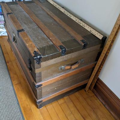 Well Preserved Antique Trunk