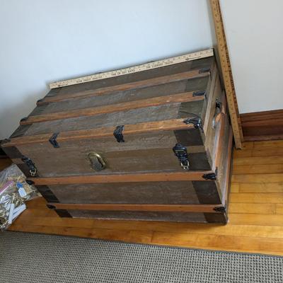 Well Preserved Antique Trunk