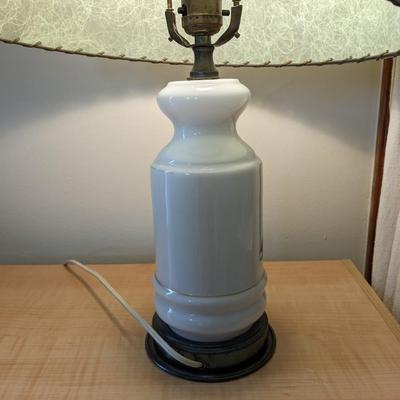 Vintage Pink Floral Lamp