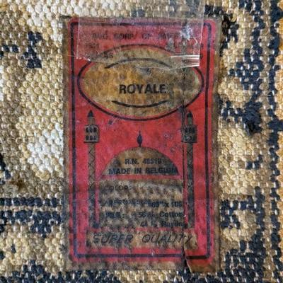 Vintage Royale Area Rug, Made in Belgium
