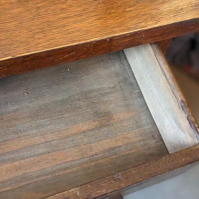 Antique Oak Sideboard Buffet