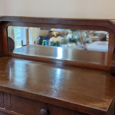 Antique Oak Sideboard Buffet