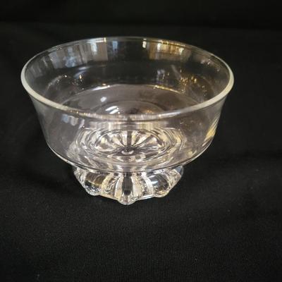 Glass Candy Dish, Vase and Dessert Cups (K-DW)