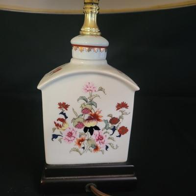 Two Ceramic Floral Lamps (K-DW)