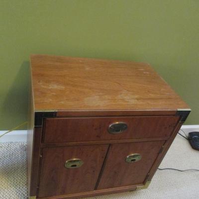 Thomasville Wooden Bedside Table