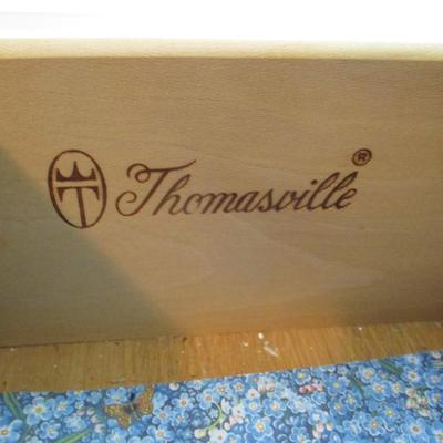 Thomasville Stretch Dresser with Brass Hardware Accents