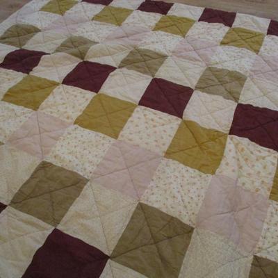 Handmade Quilted Blanket