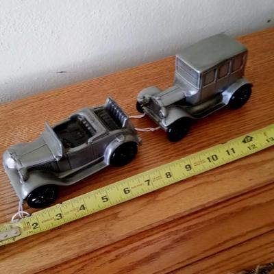 LOT 9 TWO OLD CAR BANKS