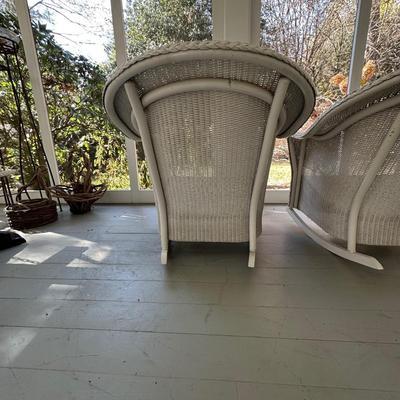 Pair of Wicker Rockers (BP-KL)