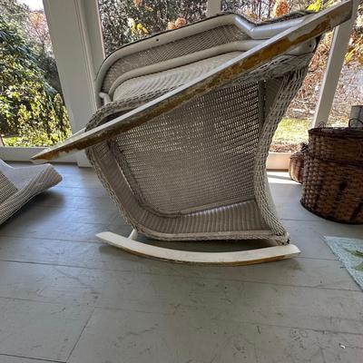 Pair of Wicker Rockers (BP-KL)
