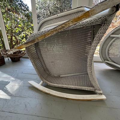 Pair of Wicker Rockers (BP-KL)