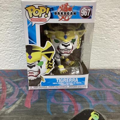 Funko pops Bakugan 967 Tigerra
