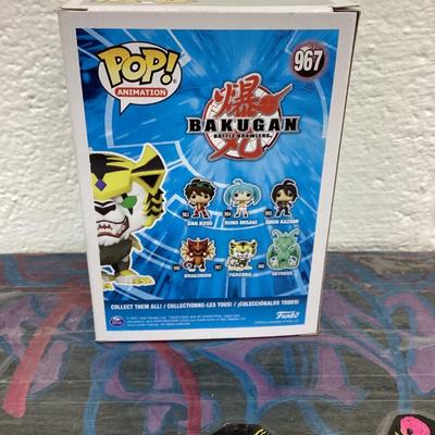 Funko pops Bakugan 967 Tigerra