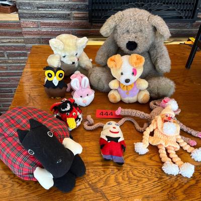 Lot of stuffed animals