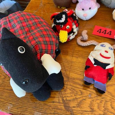 Lot of stuffed animals