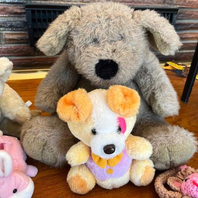 Lot of stuffed animals