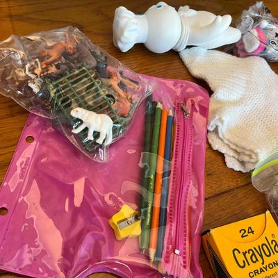 Box lot of misc toys