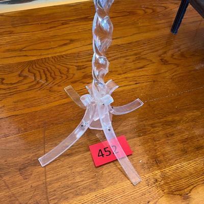 Lucite stand