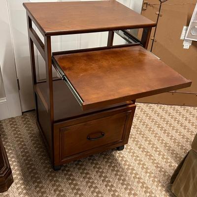 Rolling File Work Station Desk (B1-RG)