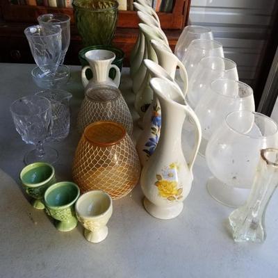 Vases and Glassware