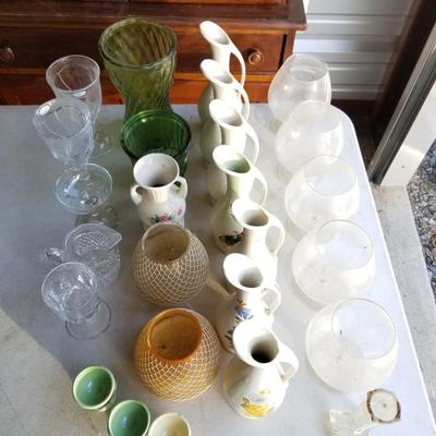Vases and Glassware