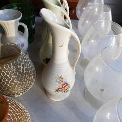 Vases and Glassware