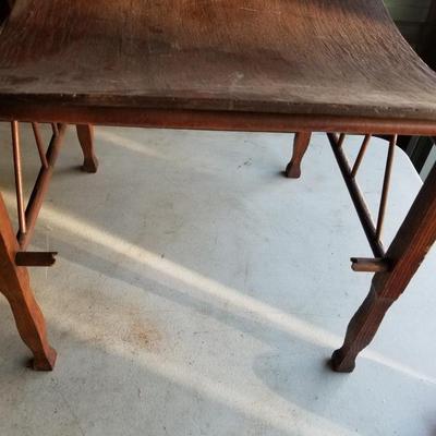 2 Wood Seats