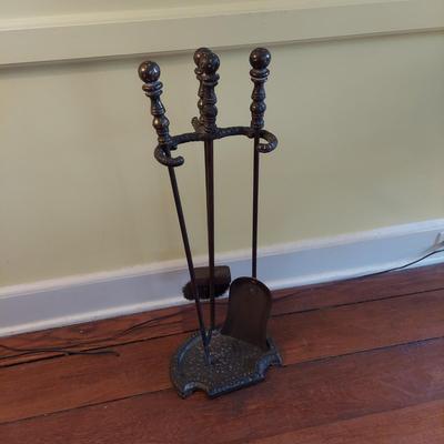 Cast Iron Fireplace Tools (LR-BBL)