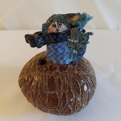 Two Ceramic Figures (LR-BBL)