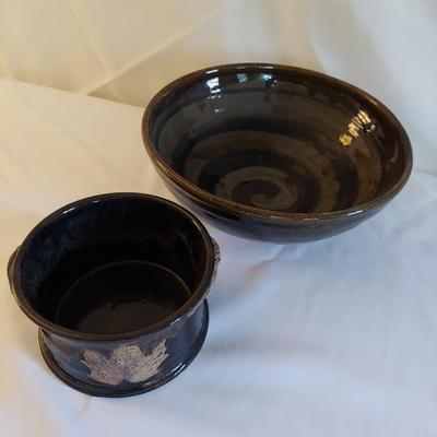 Dark Glaze Stoneware Bowls (LR-BBL)