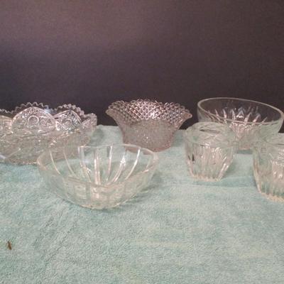 Crystal Dishes Lot 1