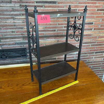 Vintage metal shelf