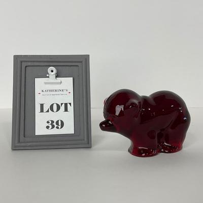 -39- VIKING | Marked Ruby Red Baby Bear