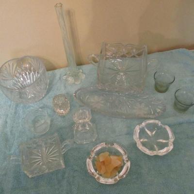 Crystal Dishes Lot 2