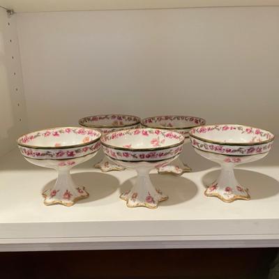 Fine Bone China Coups & Footed Plate (K-SS)