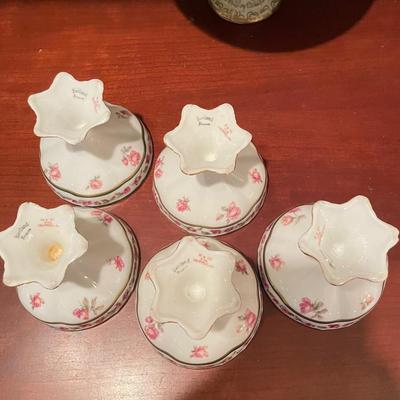 Fine Bone China Coups & Footed Plate (K-SS)