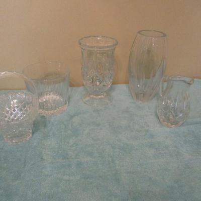 Crystal Dishes Lot 3