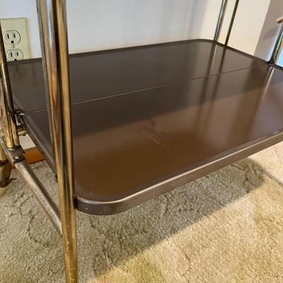 Metal Fold up Bar cart