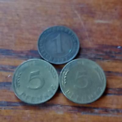 LOT 36 THREE OLD GERMAN COINS