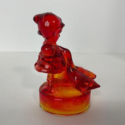 -52- LE SMITH | Red Amberina Goose & Girl
